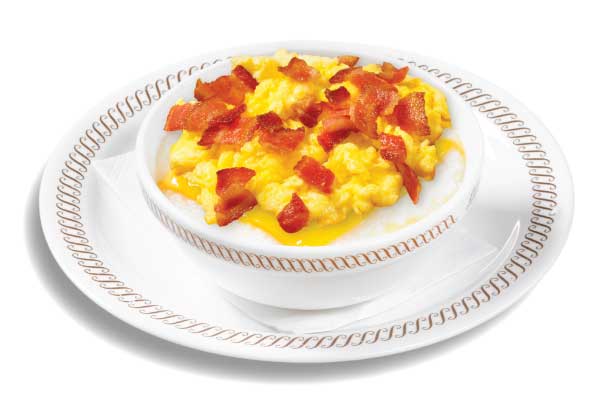 Bacon Egg and Cheese Grits Bowl