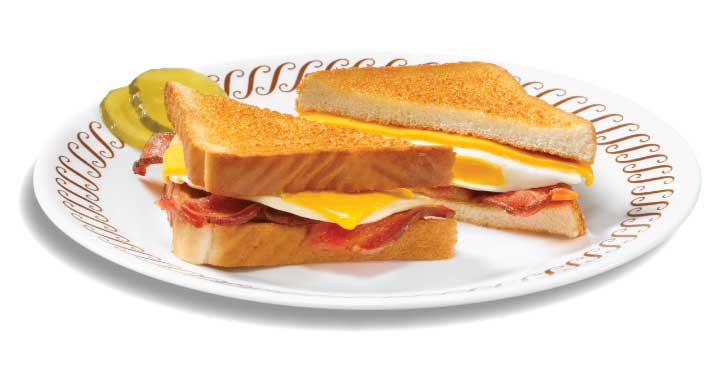 Build your own breakfast sandwich