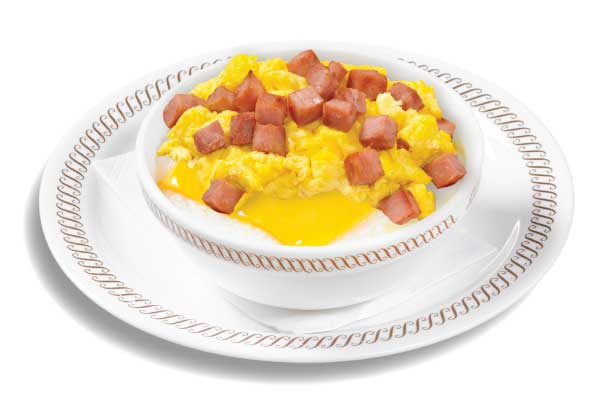 Ham Egg and Cheese Grits Bowl